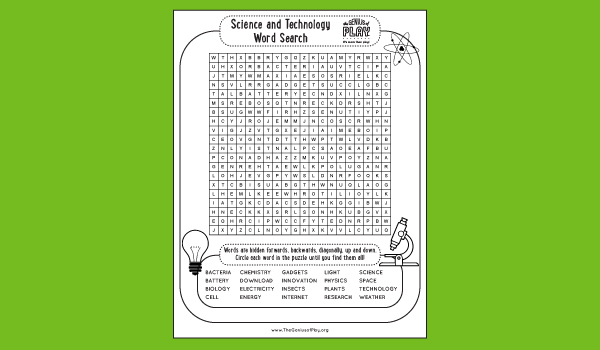 Science and Technology Activity Sheet