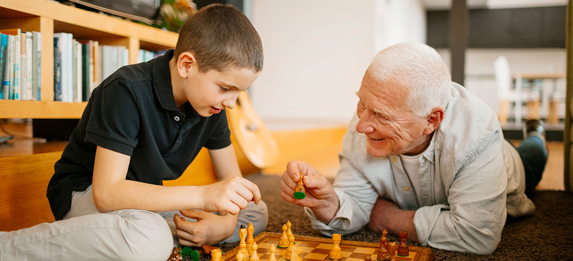 5 Sugerencias para que los abuelos y los nietos se diviertan juntos