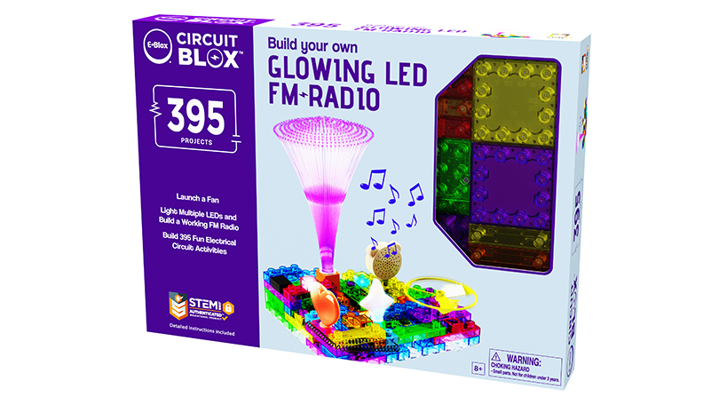 Circuit Blox BYO Glowing LED FM Radio
