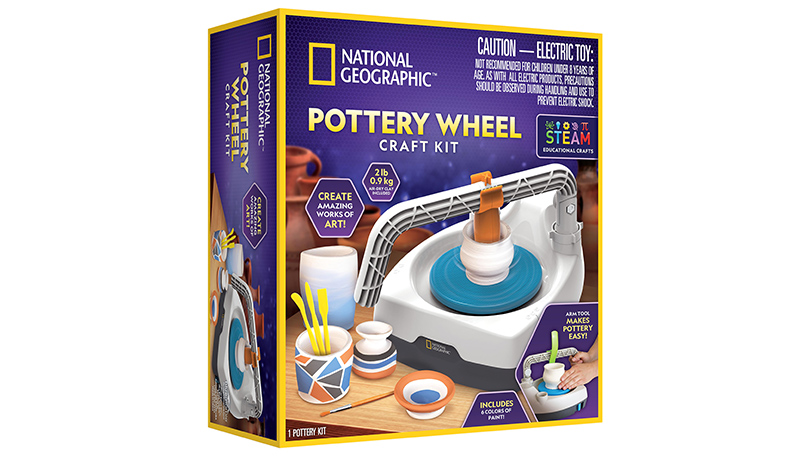 National Geographic Pottery Wheel for Kids