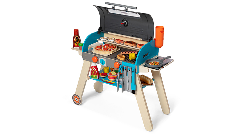 Deluxe Grill and Pizza Oven Play Set