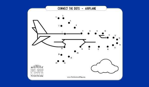 Airplane Activity Book For Kids: Coloring, Dot to Dot, Mazes - Ages 4-8  (30pgs)