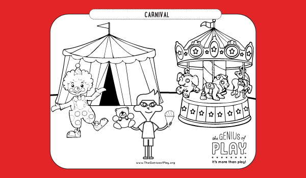 Carnival Coloring Sheet
