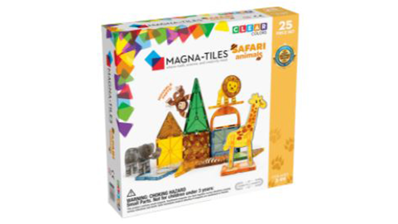 Magna-Tiles® Safari Animals 25-Piece Set