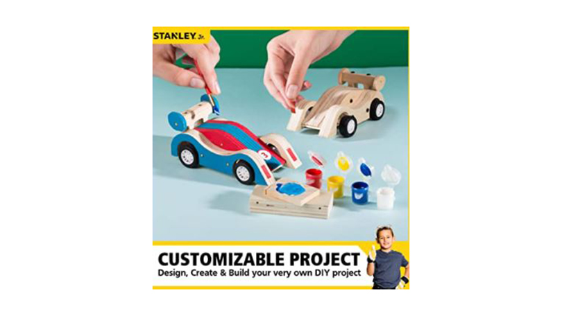 Stanley Jr. DIY Pull Back Race Car Kit