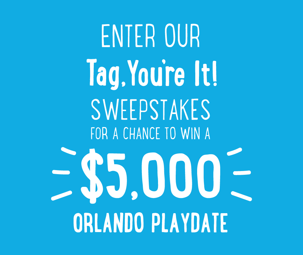 Sweepstakes - Tag You're It, Win a Summer Vacation for Kids and Family